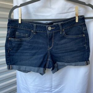 Aeropostale Dark Blue Jean Shorts